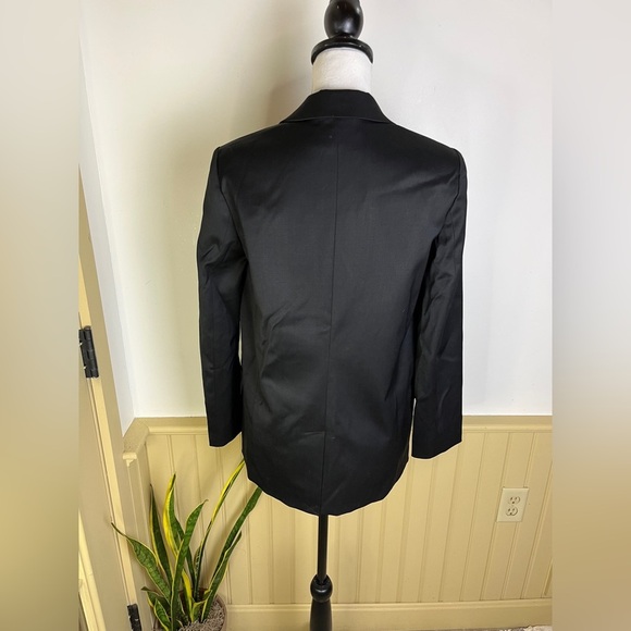 Babaton NWT Swift Blazer Sz 2 Black Wool Blend Aritzia Career Jacket Office Work - Picture 9 of 10